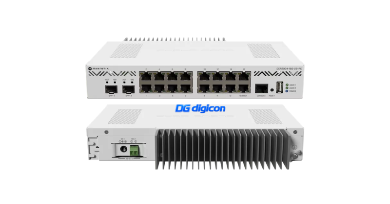 Giới thiệu thiết bị định tuyến Router MikroTik CCR2004-16G-2S+PC