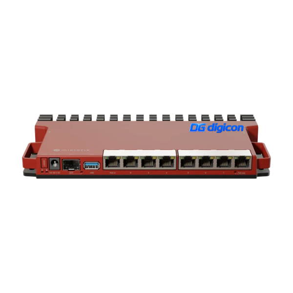 Router Mikrotik L009UiGS-RM 8x 1G LAN, 1x SFP 2.5G, chịu tải 150-200 user